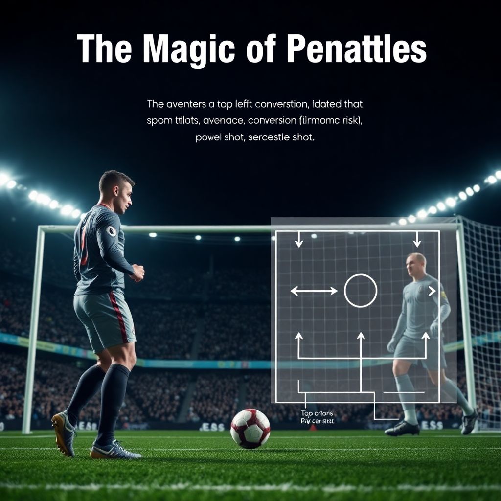 Магия пенальти: как нападающие повышают точность и процент успеха