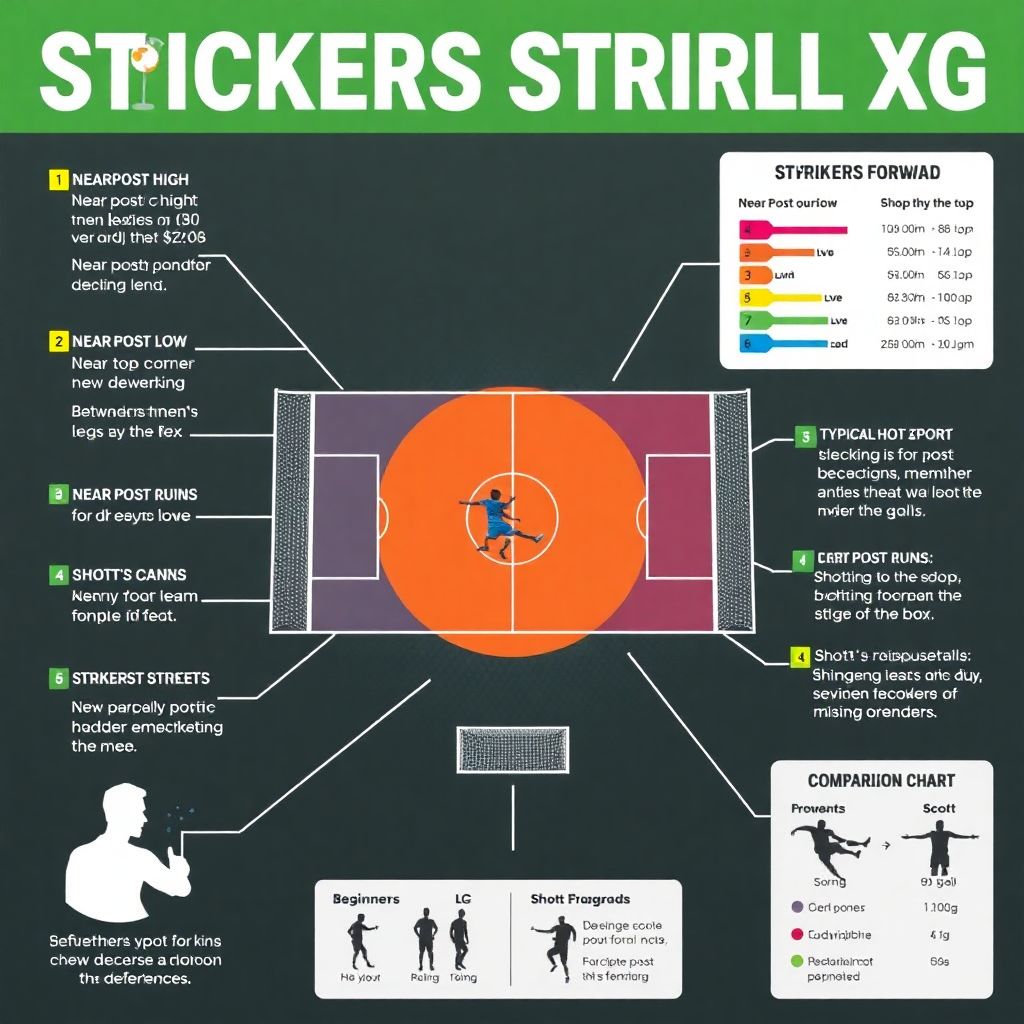 Где забивают нападающие и какие факторы влияют на выбор места удара