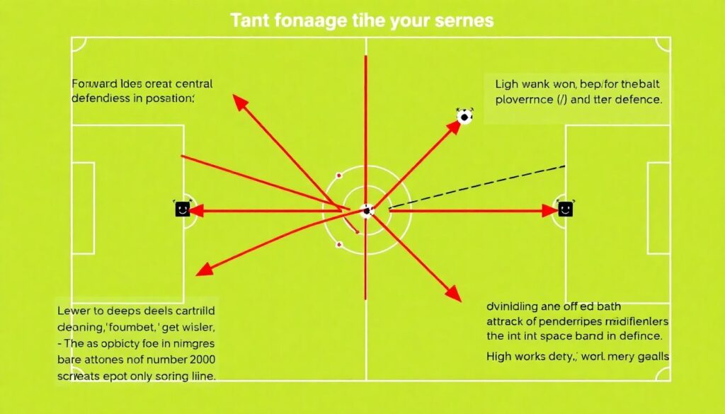 История изменений позиций нападающих в эволюции футбола - иллюстрация