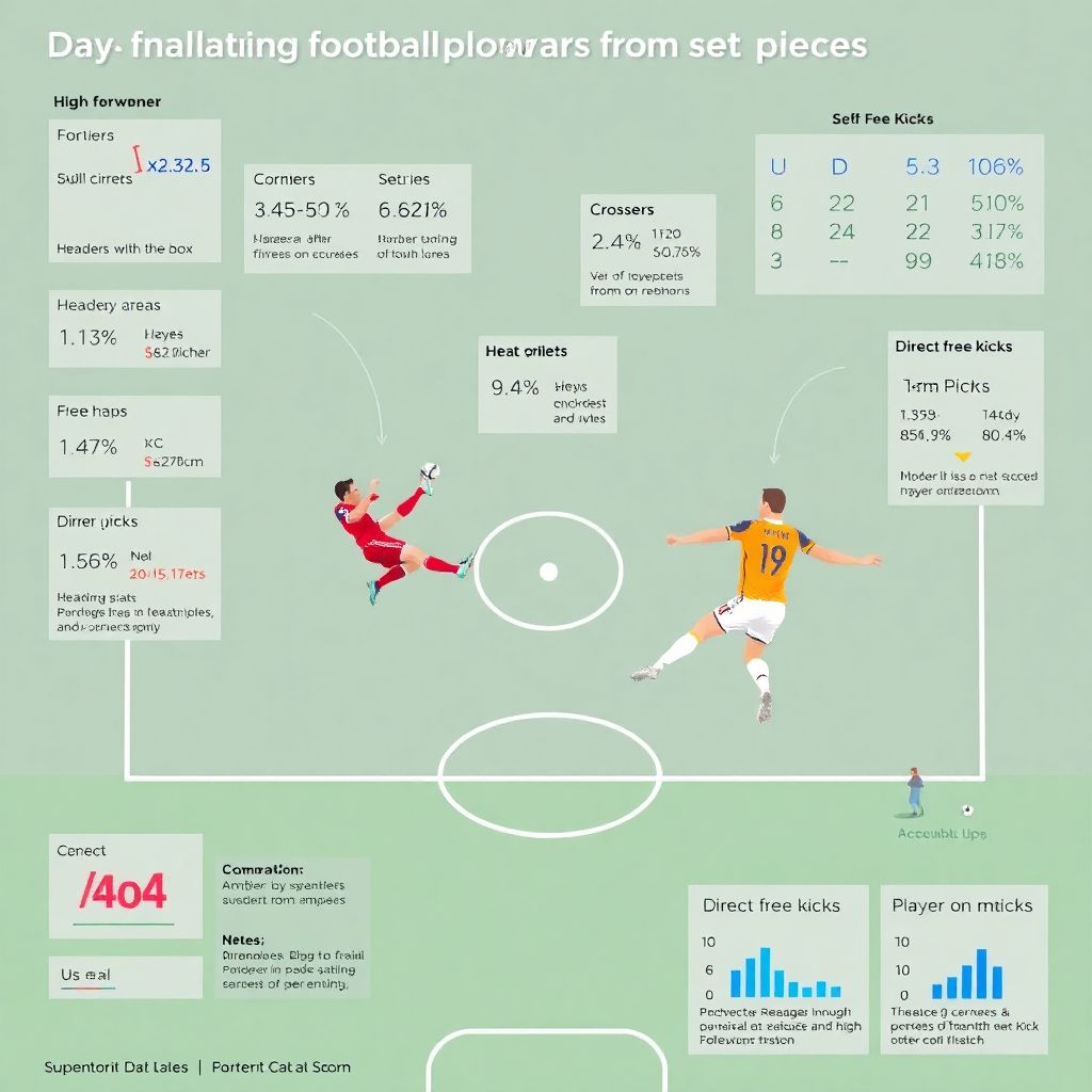 Лучшие нападающие в лиге: статистика голов с угловых и штрафных