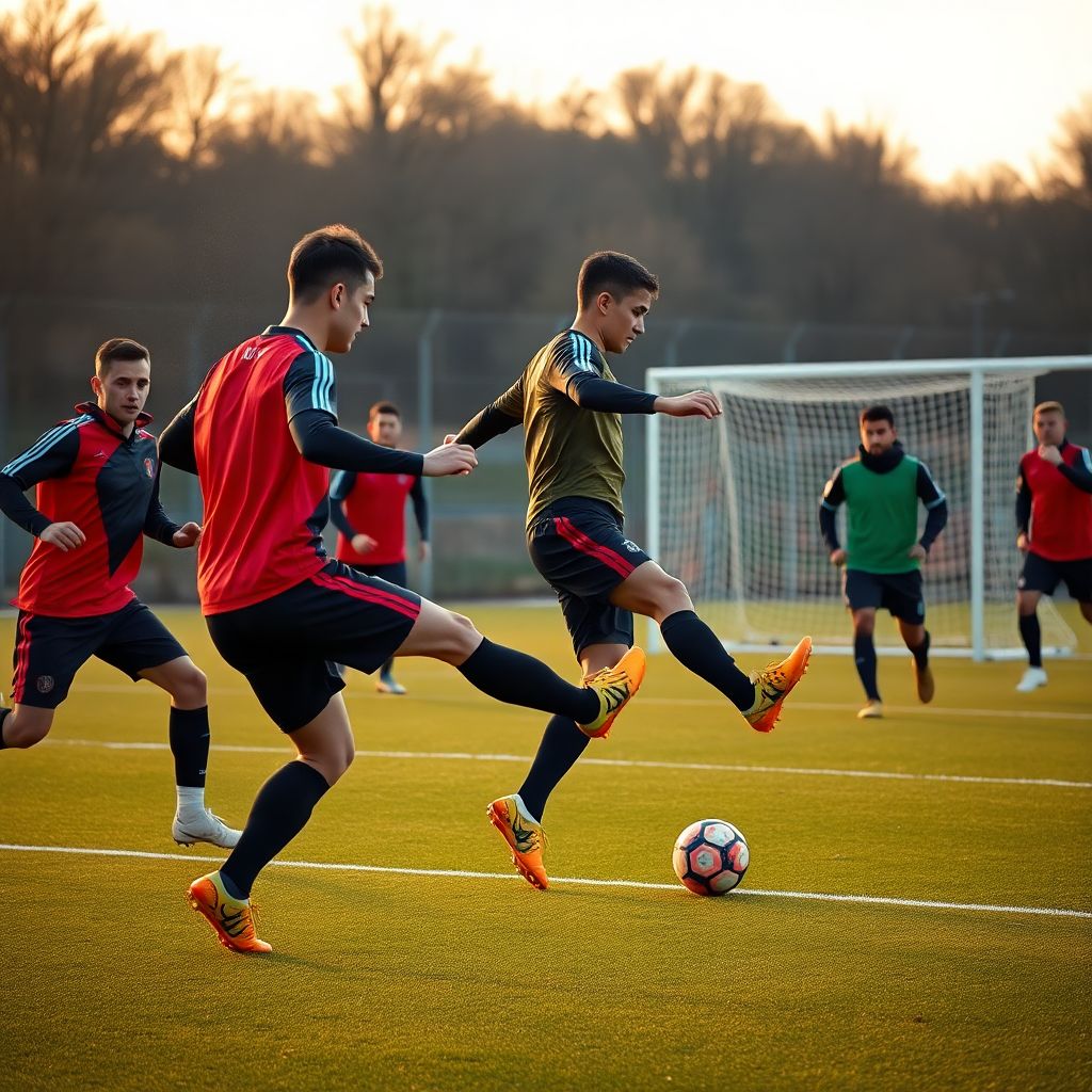 Разбор хитрых финтов и ударов нападающих в современном футболе