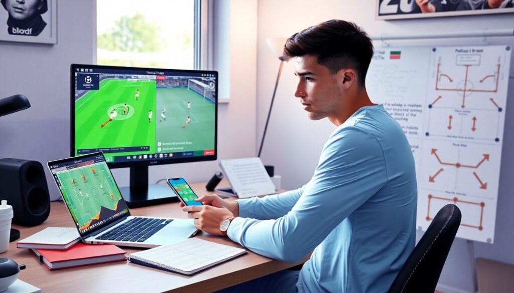 Сравнение стилевых школ нападающих: центрфорвард против крайних нападающих - иллюстрация