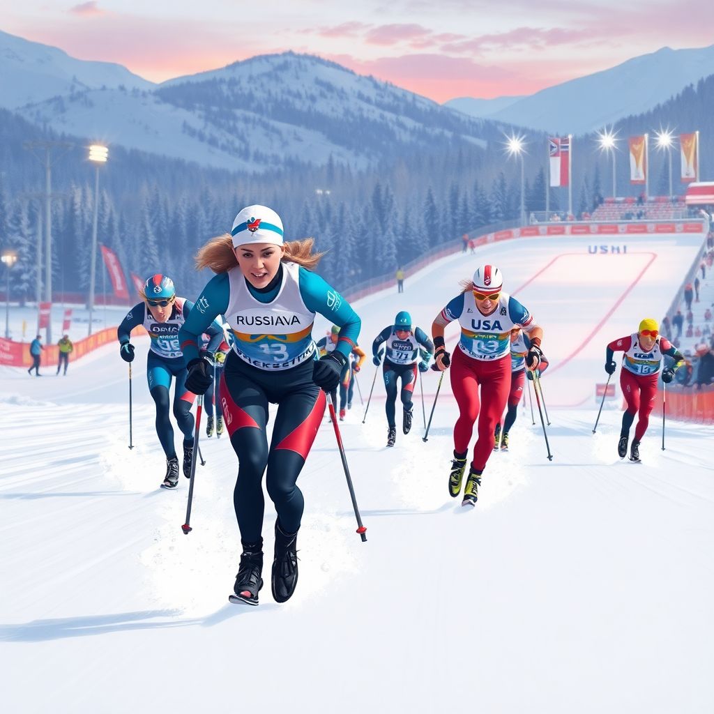 Лыжница Непряева вошла в топ-10 Тур де Ски и обновила российский рекорд