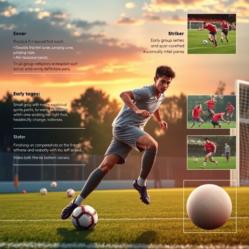 Путь новичка к роли ведущего нападающего в футболе и шаги к успеху