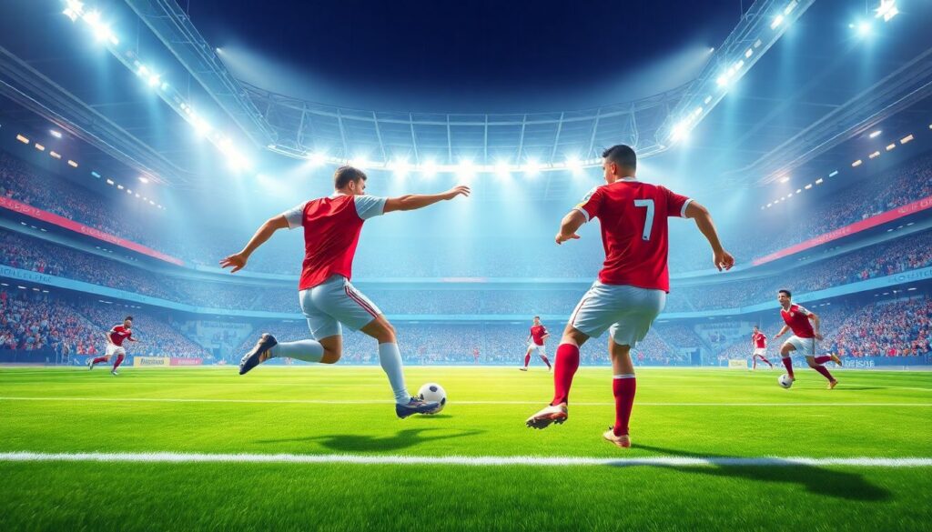 Голы на выезде: как нападающие ищут свободу пространства - иллюстрация