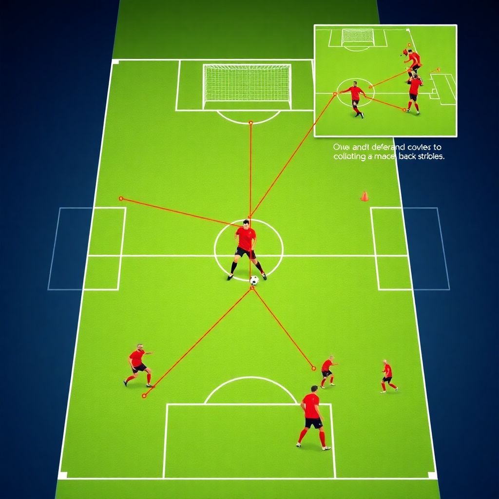 Тактика изоляции нападающих в штрафной зоне: эффективная защита команды