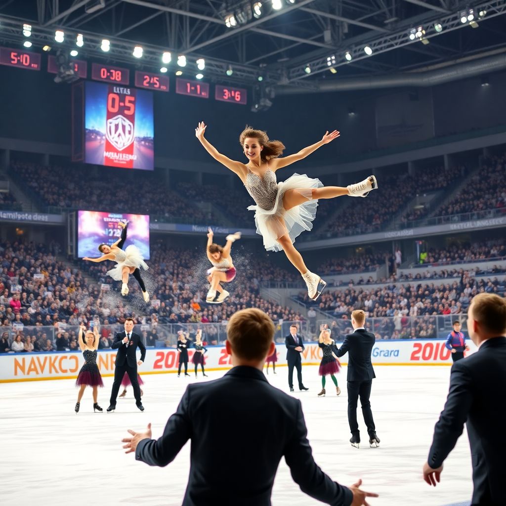 Чемпионат России по прыжкам в Москве на «Навка Арене»: новый формат и герои