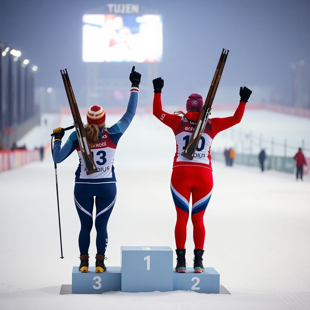 Биатлонный суперспринт в Тюмени: триумф Шевченко и сенсационная бронза Черепановой