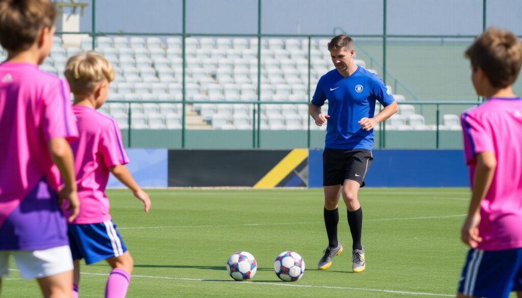 Как развивать скорость реакции и финтов для форвардов - иллюстрация