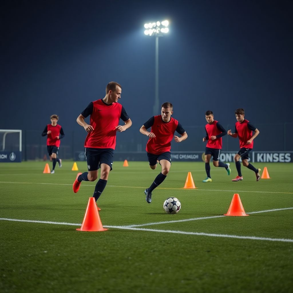 Скорость реакции и финты для форвардов: эффективные упражнения и советы