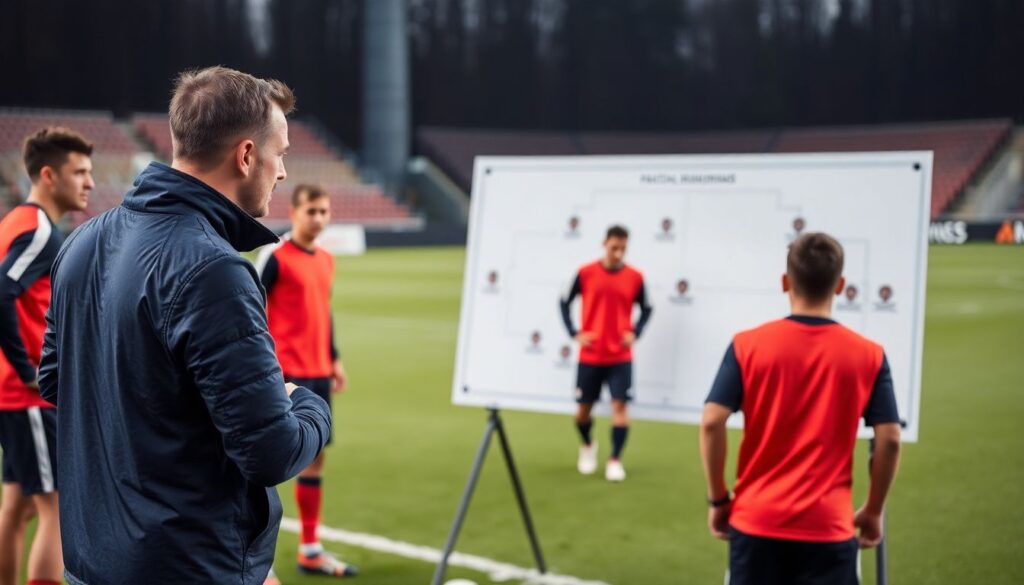 Тактика переключения фокуса атаки во втором тайме - иллюстрация