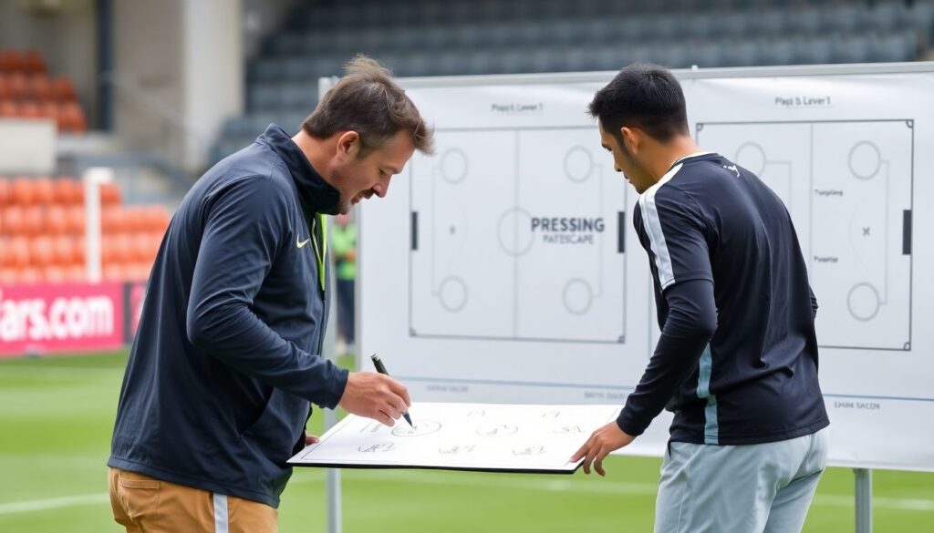 Тактика переключения фокуса атаки во втором тайме - иллюстрация