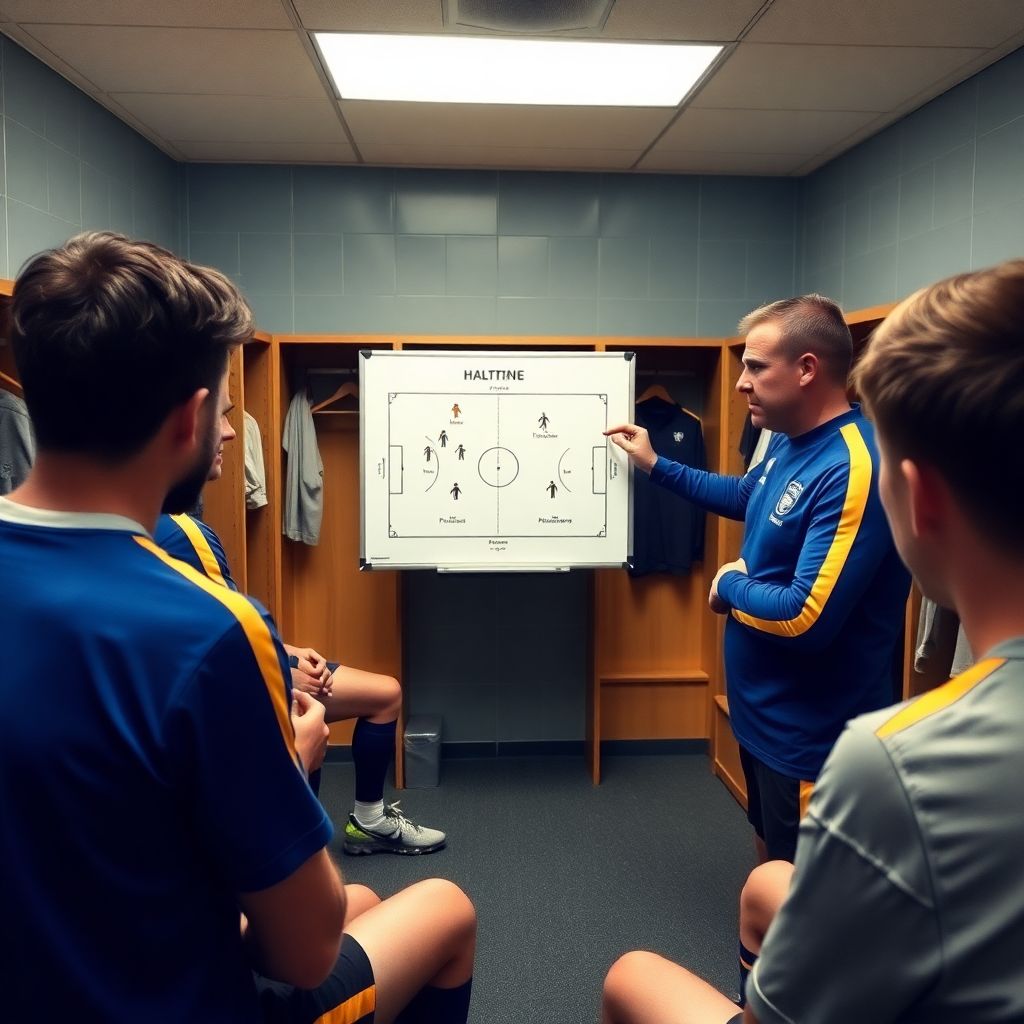 Тактика переключения фокуса атаки во втором тайме в современном футболе